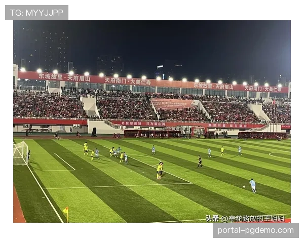 小球迷高举“马到成功”横幅，为家乡球队加油